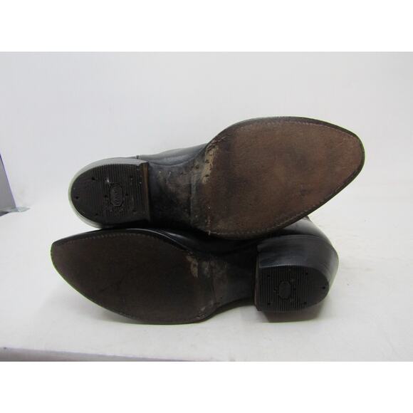 TONY LAMA Mens Size 9 EE Black Leather Cowboy Western Boots main image 11